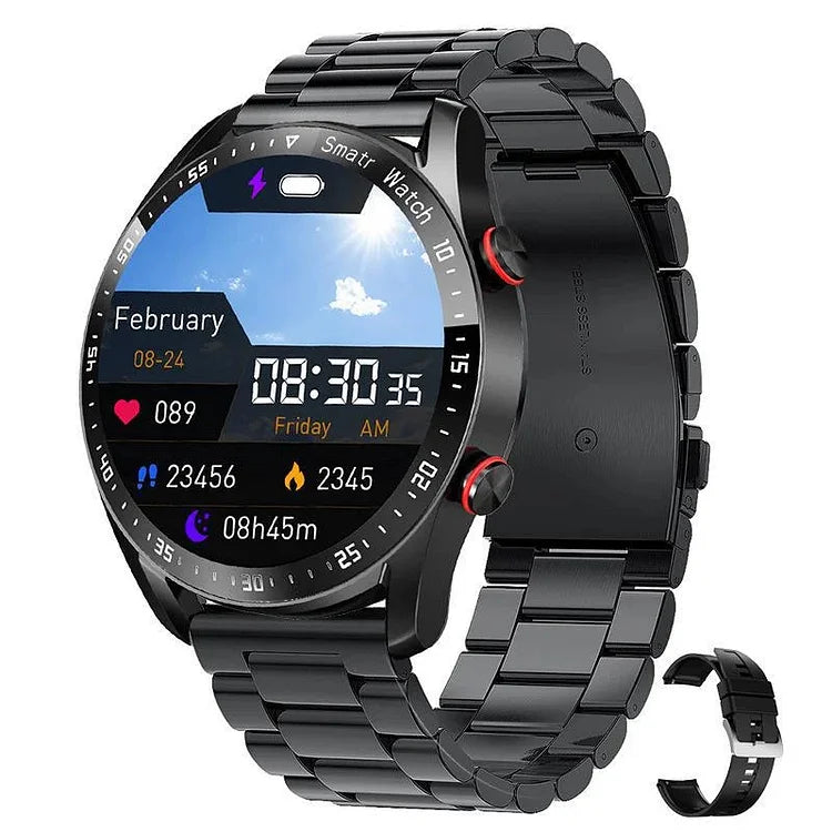 Smartwatch Monitoraggio Glicemia Non Invasivo Chiamate Bluetooth