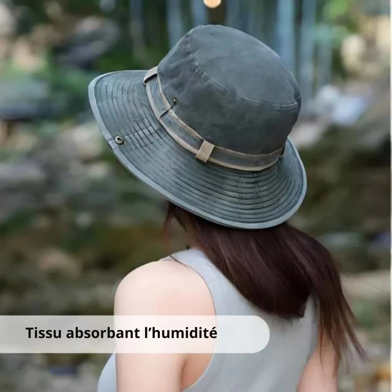 Cappello Donna Trekking Anti-UV Leggero Protezione Solare - immagine 3