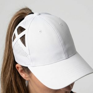 Cappello Baseball Donna con Apertura Coda di Cavallo | Sportivo Regolabile
