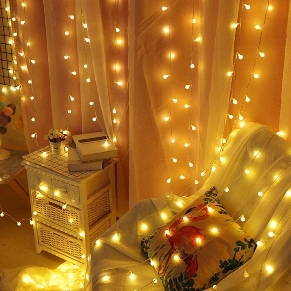 Ghirlanda Solare LED Esterno Impermeabile Giardino e Balcone - immagine 6