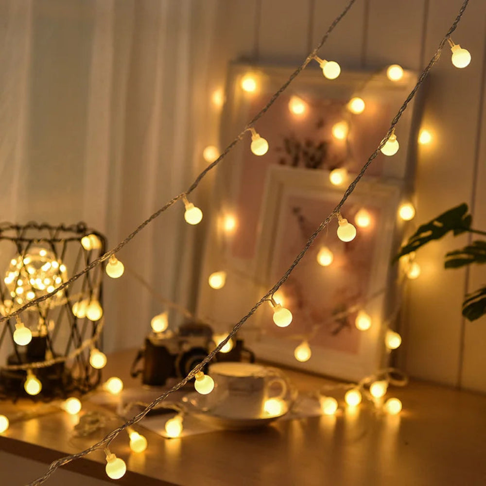 Ghirlanda Solare LED Esterno Impermeabile Giardino e Balcone - immagine 9