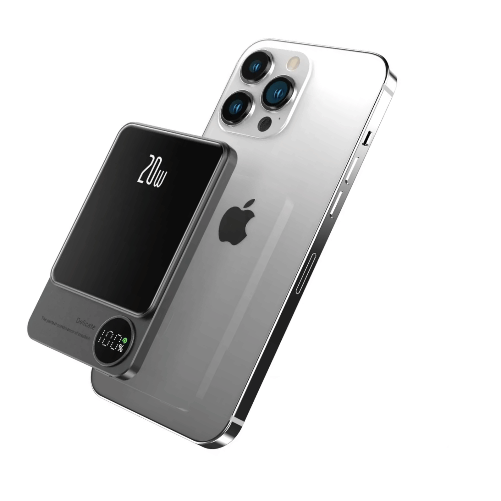 Batteria Portatile Magnetica Wireless Ricarica Rapida USB-C iPhone - immagine 4