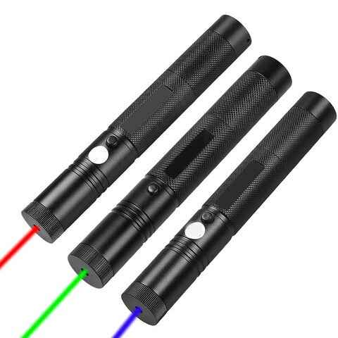 Puntatore Laser Alta Potenza USB Ricaricabile Portata Estesa - immagine 10