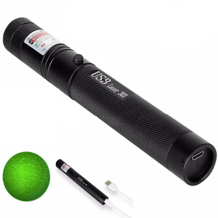 Puntatore Laser Alta Potenza USB Ricaricabile Portata Estesa - immagine 12
