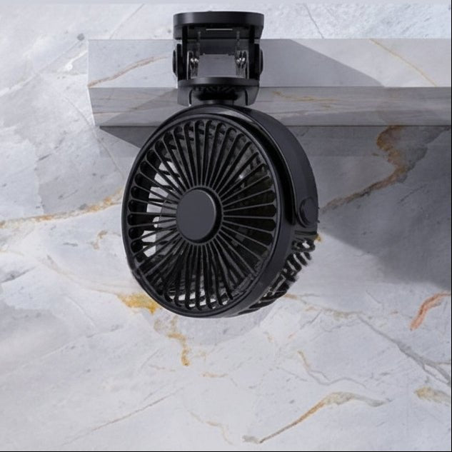 Mini Ventilatore USB a Clip per Scrivania e Viaggi - immagine 6